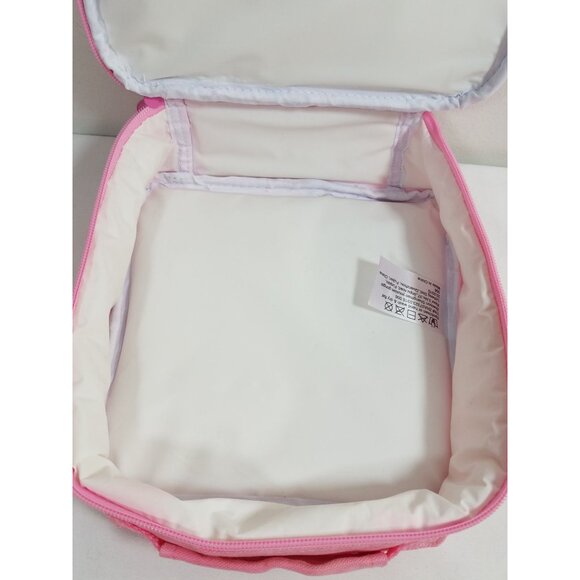 Unicorn Mermaid Pink Reversible Sequin Insulated Lunch Bag For Girls - Picture 4 of 9